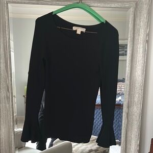 Black Long Sleeve Women's Top